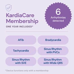 KardiaMobile® 6L + KardiaCare
